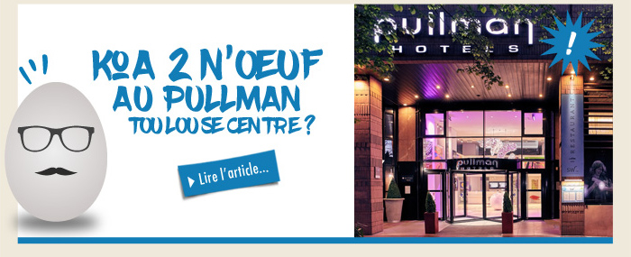Koa 2 N'Oeuf Au Pullman Toulouse Centre ?